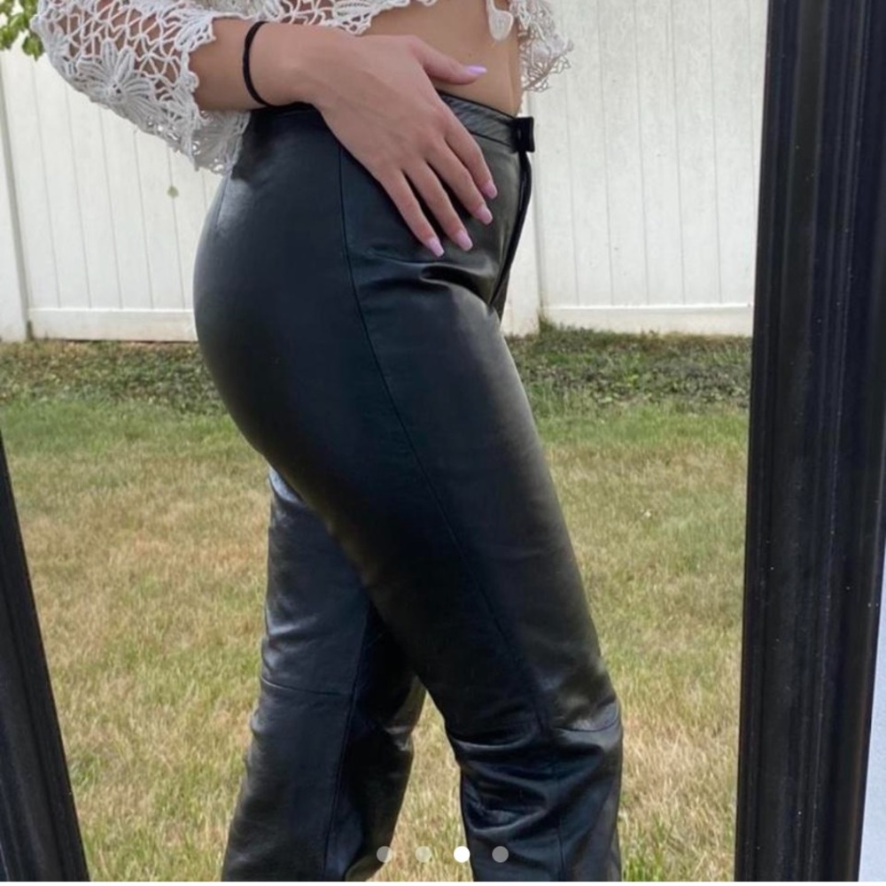 Express leather pants - Picture 3 of 4